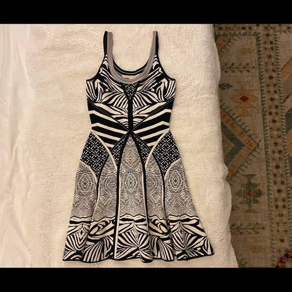 DVF knit Zebra Dress - Picture 2 of 4